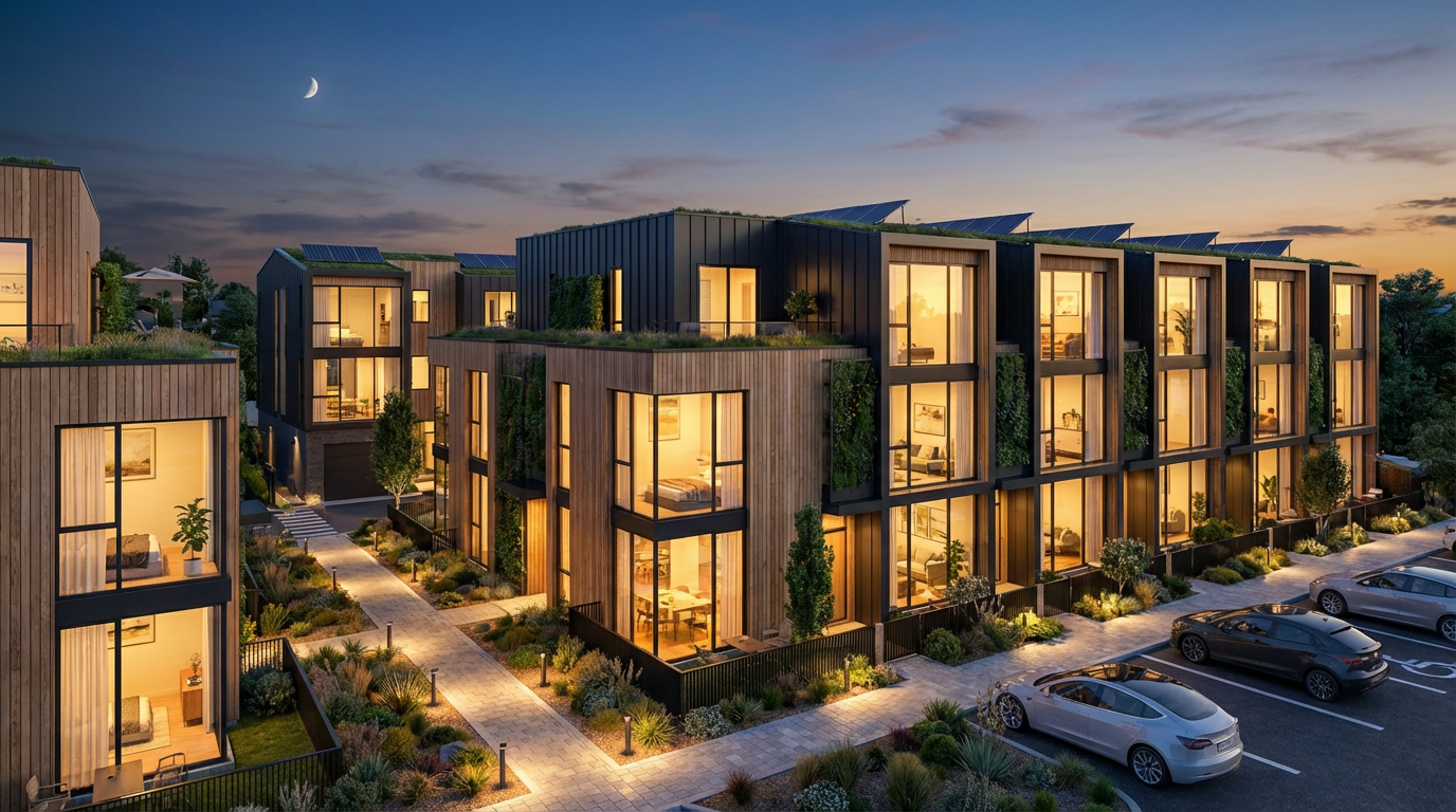 Rendering of multiplex typology by Karimi Developments